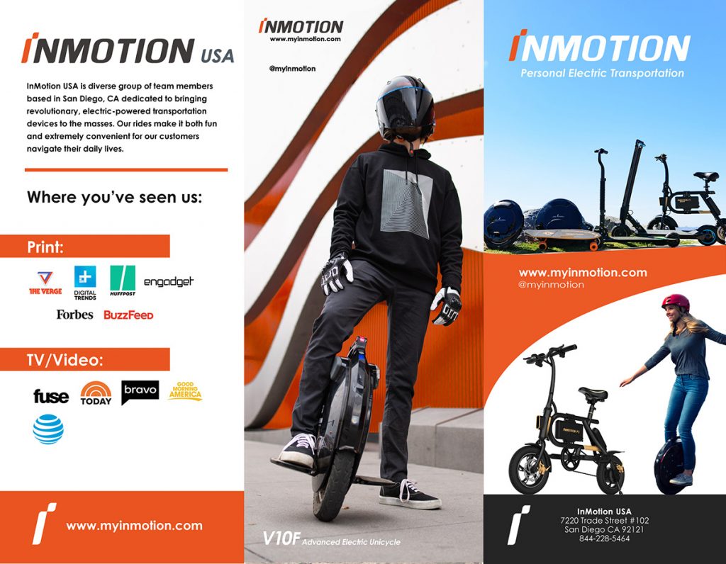 Solowheel Brochure Front