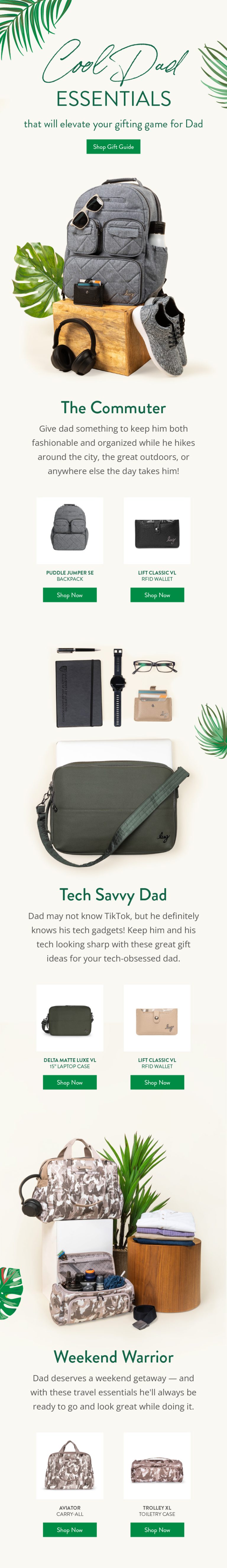 Lug Father's Day Email